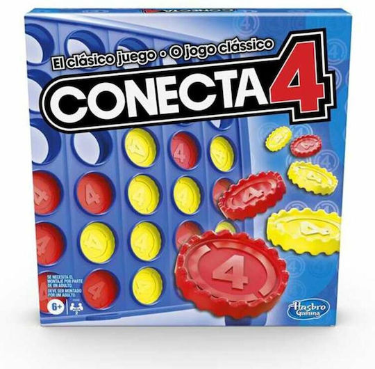 Board Game Επιτραπέζιο Παιχνίδι Connect 4 for 2 Players 6+ Years Old (ES) Hasbro