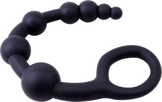 Chisa Novelties Black Mont Boyfriend Beads Anal Beads Black 24cm