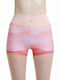 BodyTalk 1211-907005 Women's Training Legging Shorts High Waisted Pink