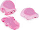 Cangaroo GX-P168-3 Children's Protective Gear Set for Rollers Pink