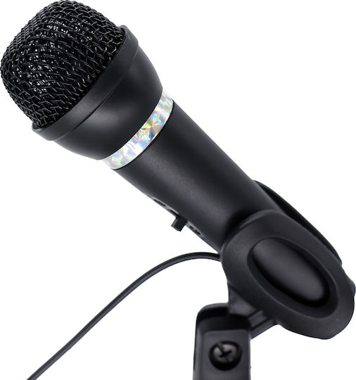 Gembird MIC-D-04 Πυκνωτικό 3.5mm Microphone Handheld, Tabletop for Vocals