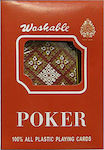 Playing Cards 1pcs Plastic Red