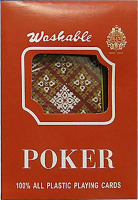 Plastic Card Deck Red