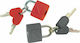 Travel Blue 024 Bronze Padlock Brass with Key 20mm Silver 1pcs