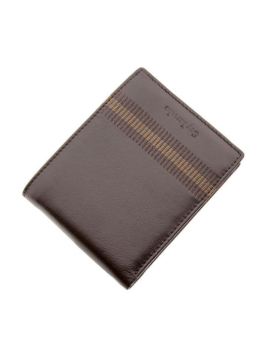 Δερμάτινο Ανδρικό Πορτοφόλι με RFID Καφέ