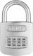 Abus Steel Padlock Brass Combination 50mm 1pcs