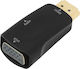 Blow Μετατροπέας HDMI male σε VGA female 1τμχ (DM-92-121)