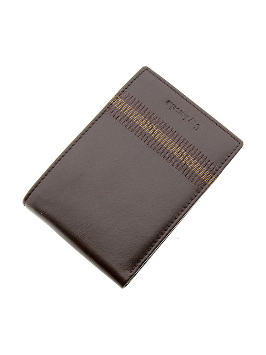 Leather Men's Wallet Classic with RFID Brown