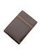 Leather Men's Wallet Classic with RFID Brown
