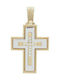 Triantos Damen Gold Kreuz 14K