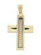 Triantos Damen Gold Kreuz 14K