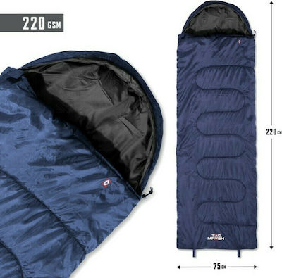 Pentagon Sentinel Sleeping Bag 220gr/M² Sleeping Bag Single Summer Midnight Blue