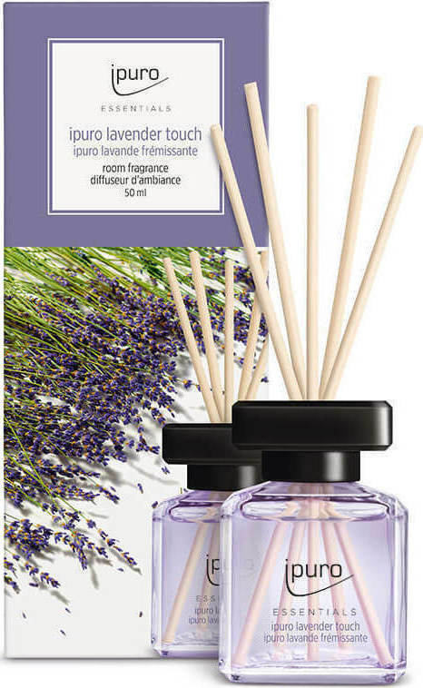 iPuro Room Reed Diffuser Sticks Essentials Lavender Touch 019306