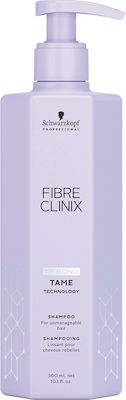 Schwarzkopf Fibre Clinix Tame Șampoane de Netezire pentru Toate Tipurile Păr 1x300ml