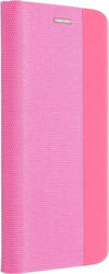 Senso Primo Synthetic Leather Book Pink (Redmi 9C)