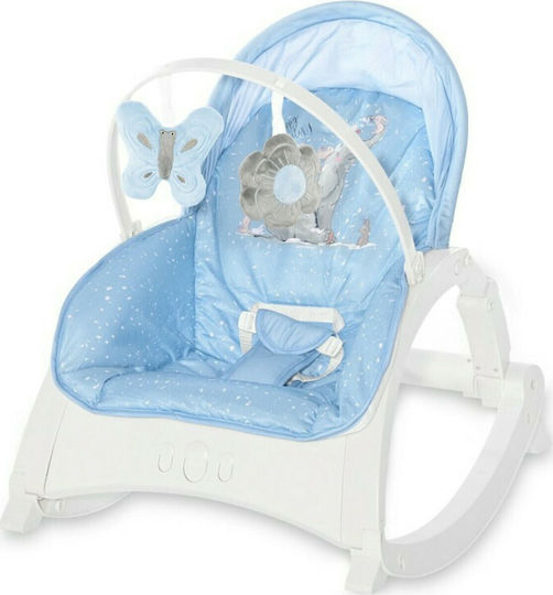 Lorelli Elektrisch Baby Relax Enjoy mit Musik und Vibration Tender Blue Fun