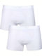 Minerva 90-20511 Herren Boxershorts Weiß 2Packung 90-20511-005