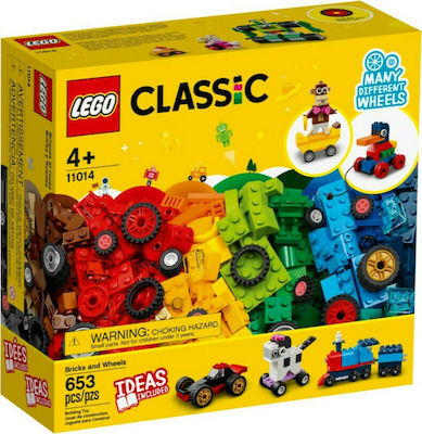 Lego Classic Bricks and Wheels for 4+ Years