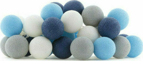 Cotton Ball Lights Kinder Lichterkette LED Kunststoff Cotton Ball Lights Sailor Sailor