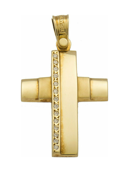 Triantos Gold Cross 14K