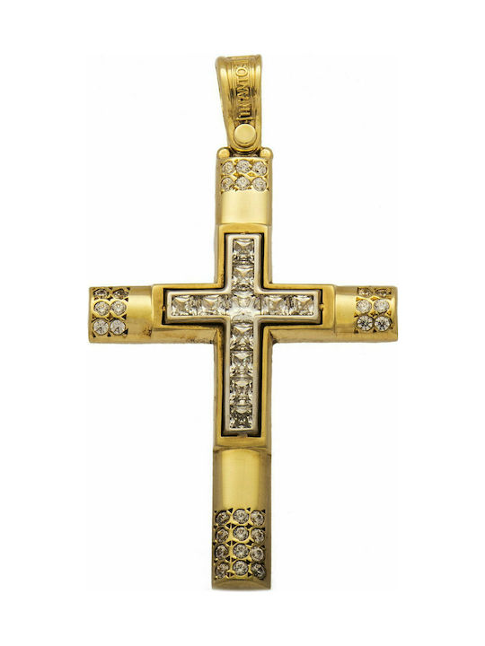 Triantos Gold Cross 14K