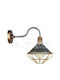 V-TAC Wall-Mounted Outdoor Hat Light E27 IP65 25x36.5x42εκ.