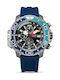 Citizen Promaster Watch Chronograph Eco - Drive with Blue Rubber Strap