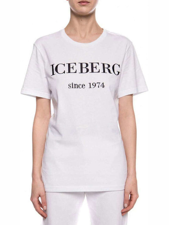 Iceberg Women's T-shirt White I2PF09A6301-1101