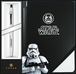 Cross Kids Stationery Set with Notepad and Pen 2pcs Star Wars