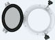 Eval Round Boat Deck Porthole with 215mm Diameter L215xW215mm Black