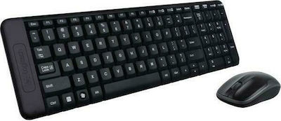 Logitech MK220 Fără fir Set tastatură și mouse Engleză UK