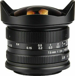 7artisans Photoelectric 7.5mm f/2.8 Mark II Рамка за култури за Микро Четири Трети (МЧТ) маунт 7artisans Photoelectric 7.5mm f/2.8 Mark II Рамка за култури за Микро Четири Трети (МЧТ) маунт