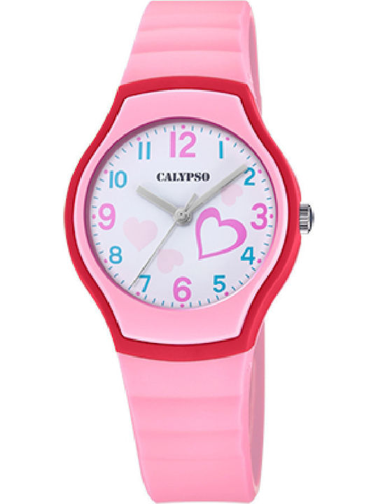 Calypso Παιδικό Ρολόι 32mm Ροζ Calypso Παιδικό Ρολόι 32mm Ροζ