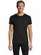 Sol's Sprint Men's Short Sleeve Promotional T-Shirt Black