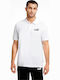 Puma Essentials Ανδρικό T-shirt Κοντομάνικο Polo Λευκό