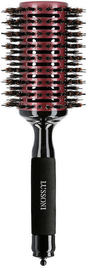 Lussoni Natural Style Brush Hair for Straightening Brown 50mm