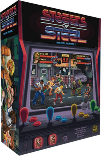 Board Game Streets of Steel Kickin Asphalt for 1-4 Players 8+ Years Old (EN) Greater than Games