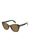 Levi's Women's Sunglasses with Brown Tartaruga Plastic Frame and Brown Lens LV1015/S 086/70