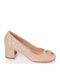 Sante Beige Medium Heels