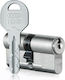 EVVA Κύλινδρος Κλειδαριάς Ασφαλείας ICS 30-70 100mm (30-70) Ασημί