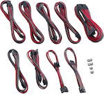 Cablemod C-Series PRO ModMesh Cable Kit for Corsair AXi / HXi / RM - Cable 0.7m Red (CM-PRTS-FKIT-NKCR-R)