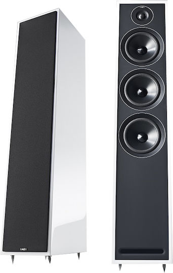 Acoustic Energy 305 Paar Hi-Fi Lautsprecher Boden 200W 3 Anzahl von Fahrern B18.5xT30xH90cm. Weiß