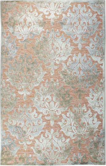 Tzikas Carpets 18533-952 Комплект Килими За Спалня Слама Boheme Розови 3 Бройки 127-0-335-18533-952