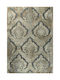 Tzikas Carpets Summer Bedroom Rug Set Wicker Boheme Boheme Gray Beige 3 Pieces