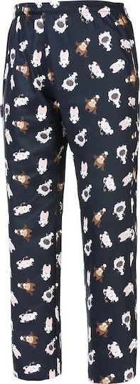 Egochef Pantaloni de Bucătar cu model Puppies cu Elastic în Talie