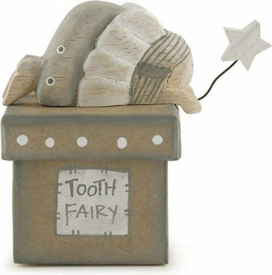 Synchronia Handmade Baby Tooth Box Tooth Fairy made of Wood for Girl