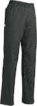 Egochef Chef Black Pants with Elastic Waist