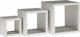 Leone Buffet Display Stand Wooden 13cm 3pcs