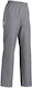 Egochef Kochhose mit Muster Gray mit Gummizug in der Taille