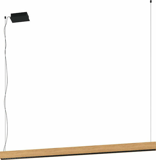 Eglo Termini 1 LED Kommerzielle lineare Beleuchtung Leuchte Decke Warmes Weiß IP20 mit einstellbarer Helligkeit 159cm